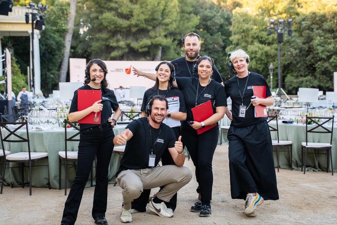 Equipo de Método Murphy en un evento real